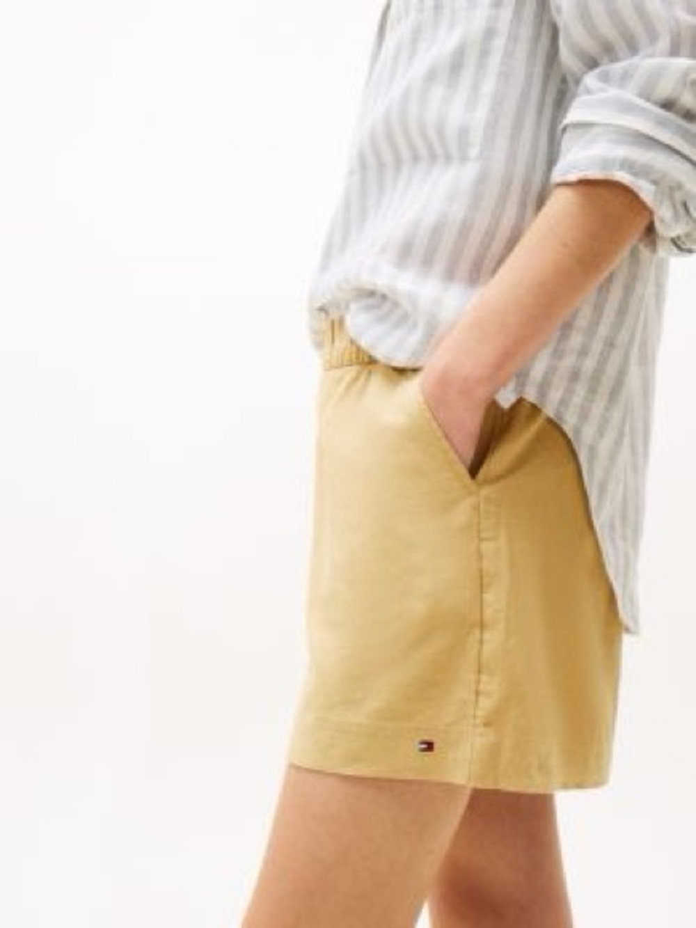 Tommy Hilfiger Pull On Shorts Tan Pull-On Shorts XL NWT